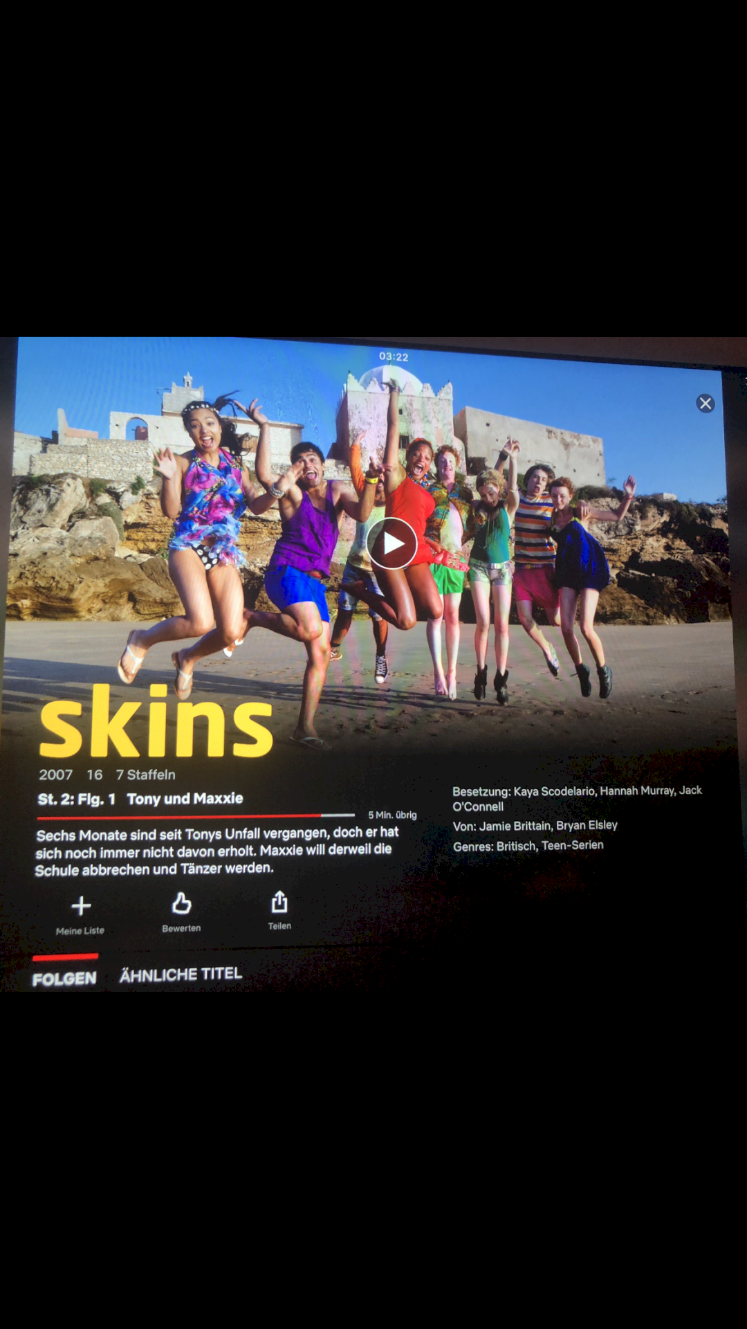 How do you like the skins series on Netflix