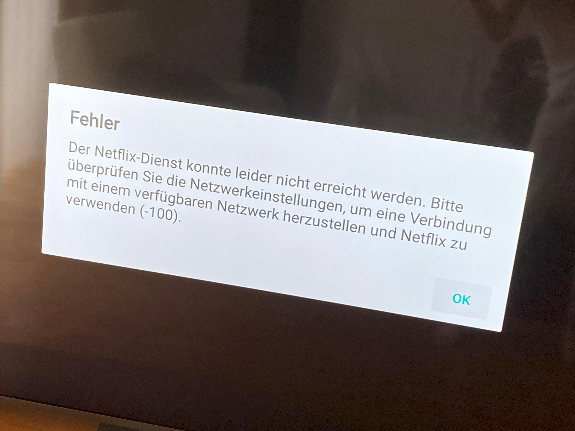 Netflix error