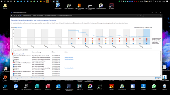 PC games keep crashing, despite new drivers