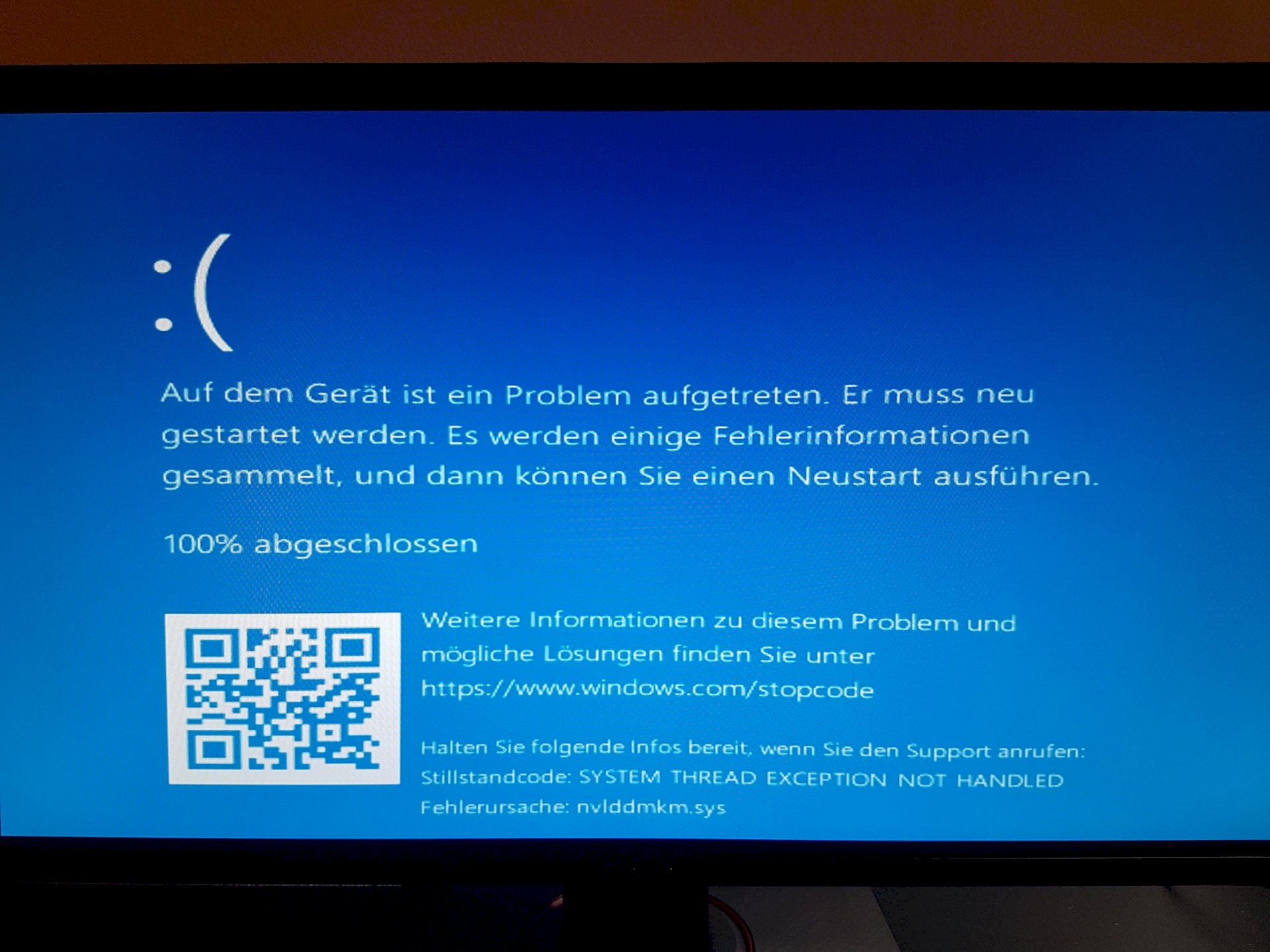 Windows error