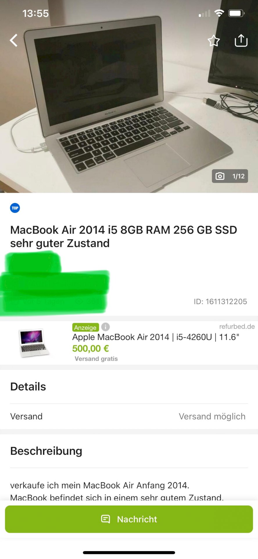 MacBook Air early 2014